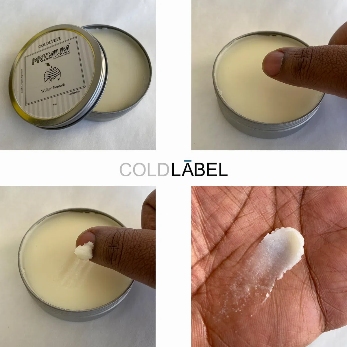 Cold Label Wolfin Pomade 4oz by Cold Label