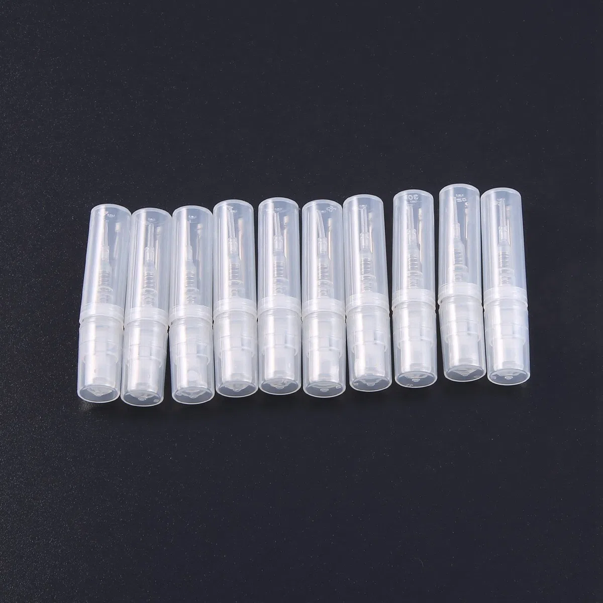 Lot de 1 000 petits flacons vaporisateurs en plastique transparent de 2 ml