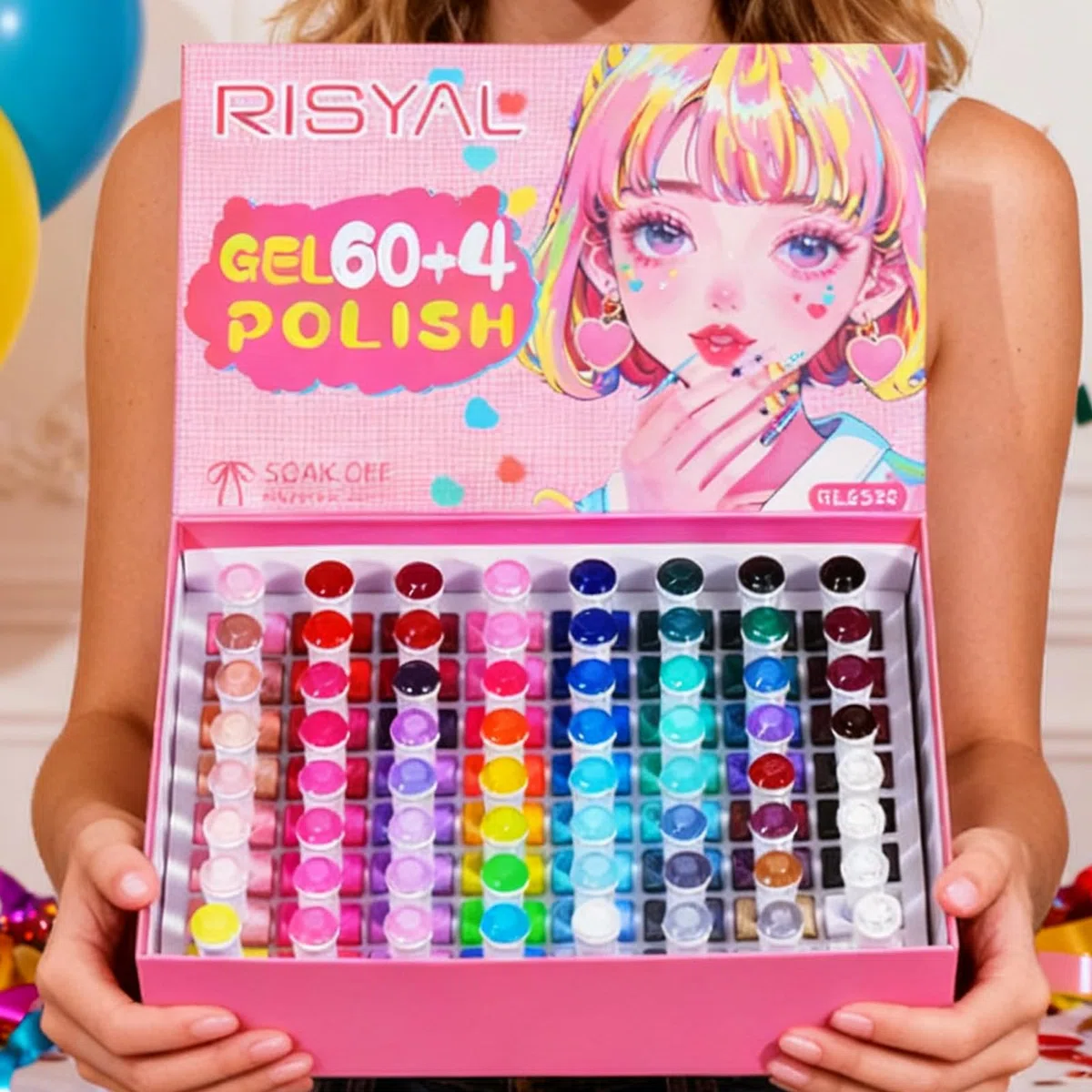 Set De Vernis À Ongles 60 Couleurs Séchage Tenue Longue Outil De Beauté