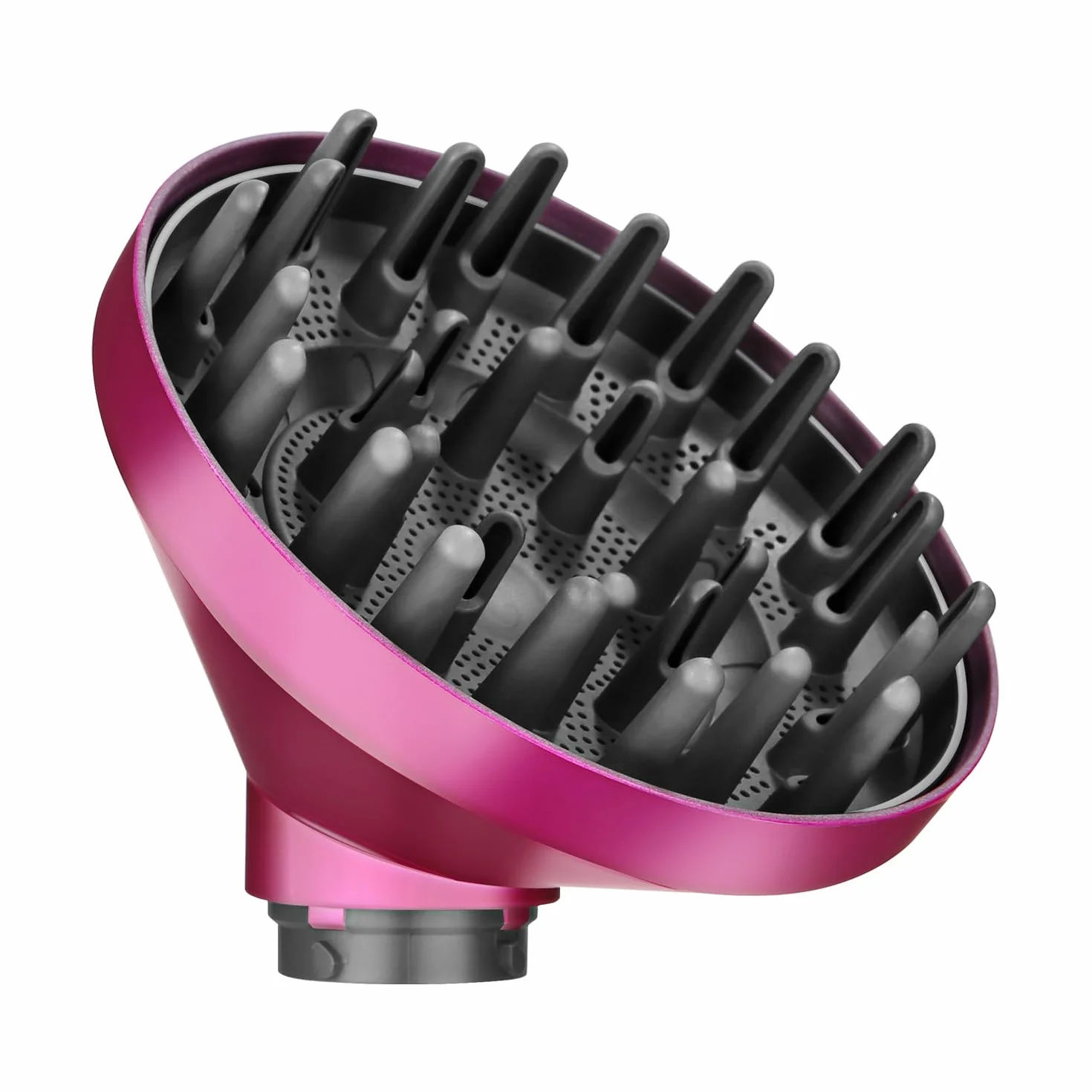 Embout diffuseur pour Dyson Airwrap HS01 HS03 HS05, diffuseur de cheveux, boucles, buse de diffuseur portable, conversion pour Airwrap Curling Styler en sèche-cheveux, rose rouge