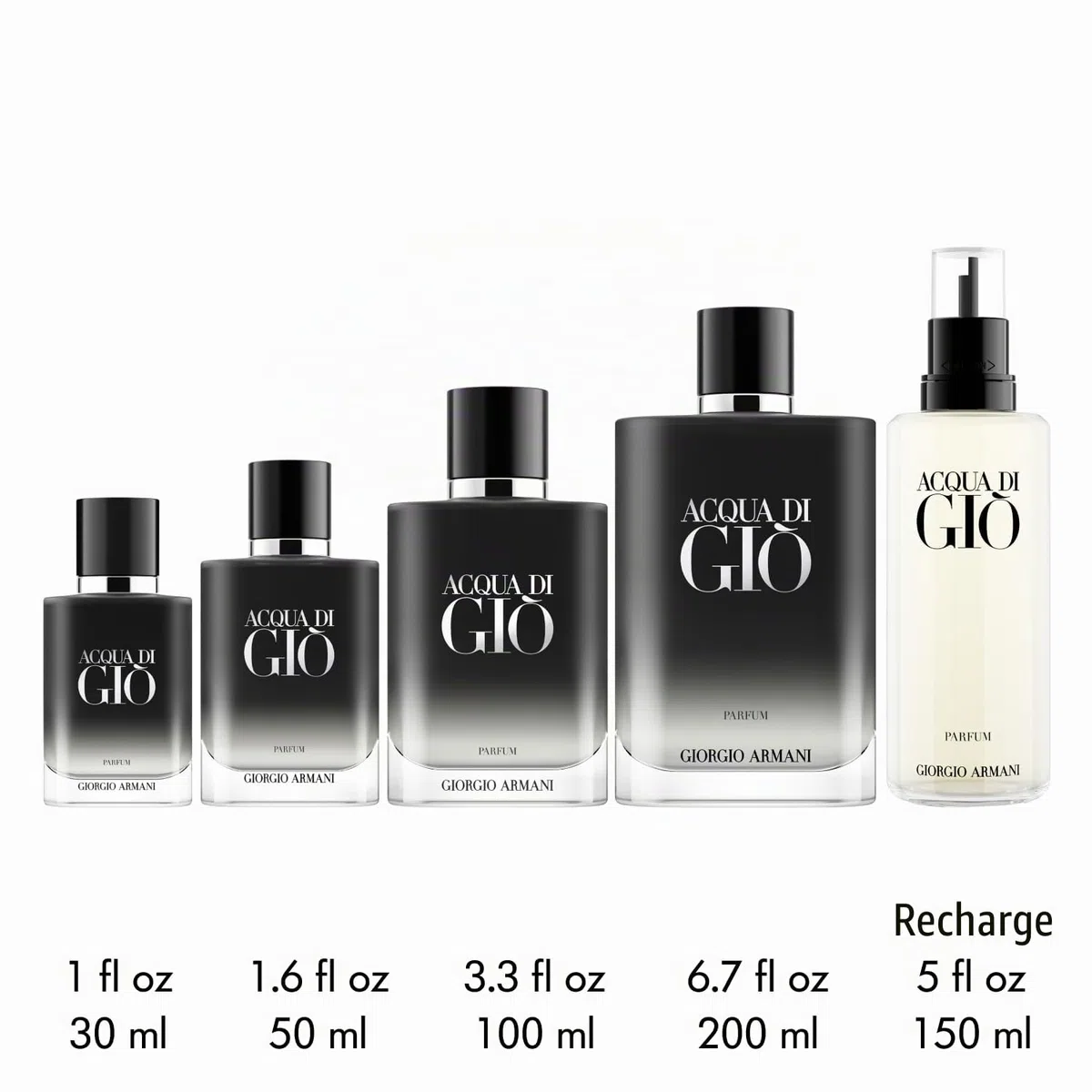 GIORGIO ARMANI Acqua di Gio Recharge de parfum 200 ml