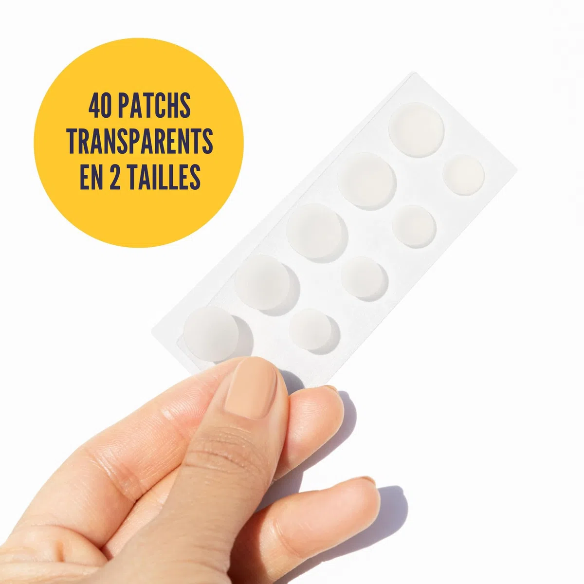PanOxyl PM Lot de 40 patchs ronds nocturnes avec technologie avancée de guérison hydrocolloïde sans parfum