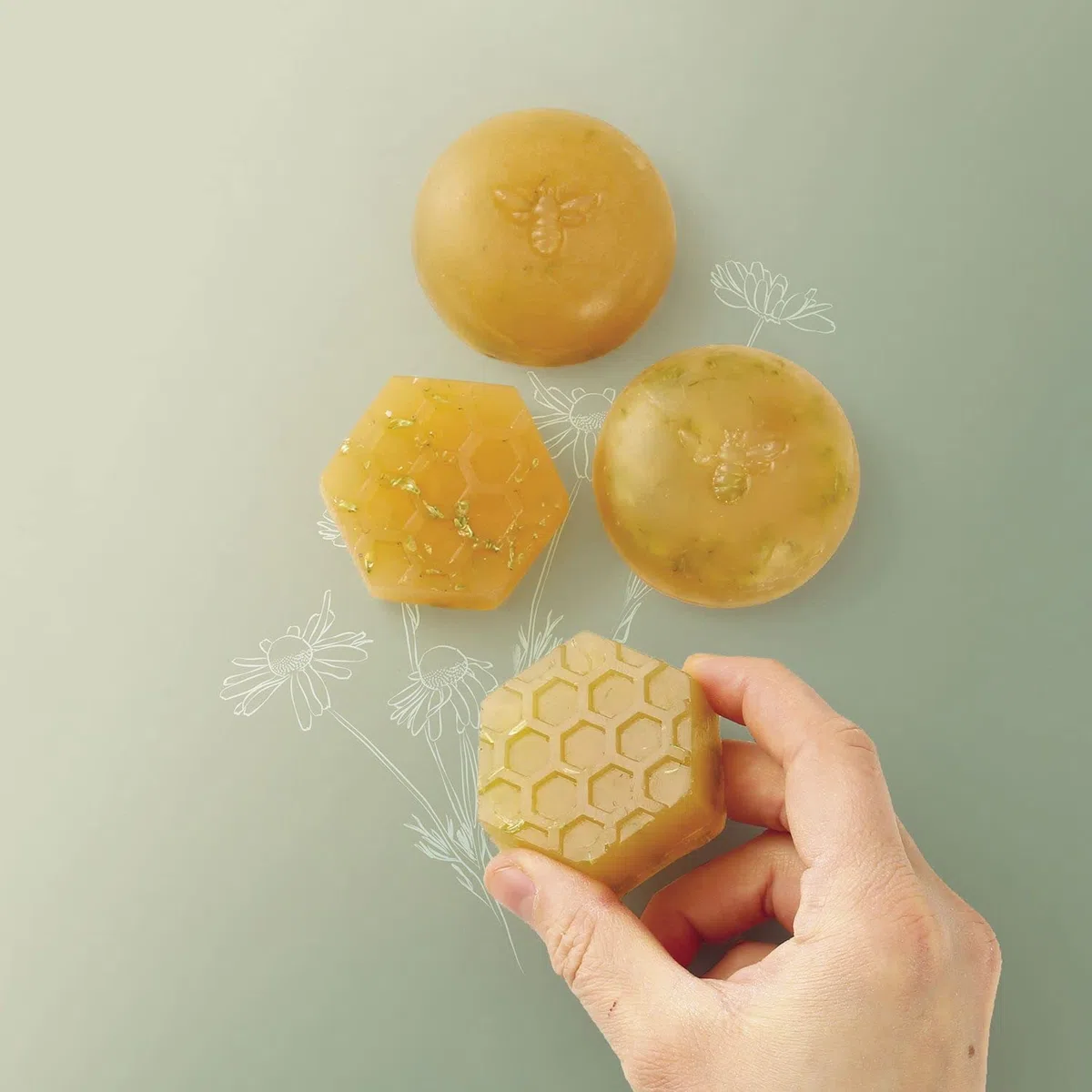 Graine Créative Faire Ses savons au Miel - Coffret DIY