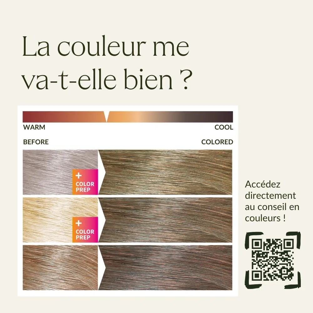 khadi BLOND FONCÉ Coloration végétale - Colore vos cheveux dans un blond cendré mat à un blond foncé intense - 100% végétale et naturelle - 100 g