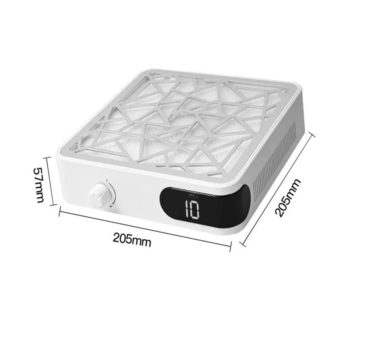 48W Aspirateur poussière ongles sans fil rechargeable professionnel