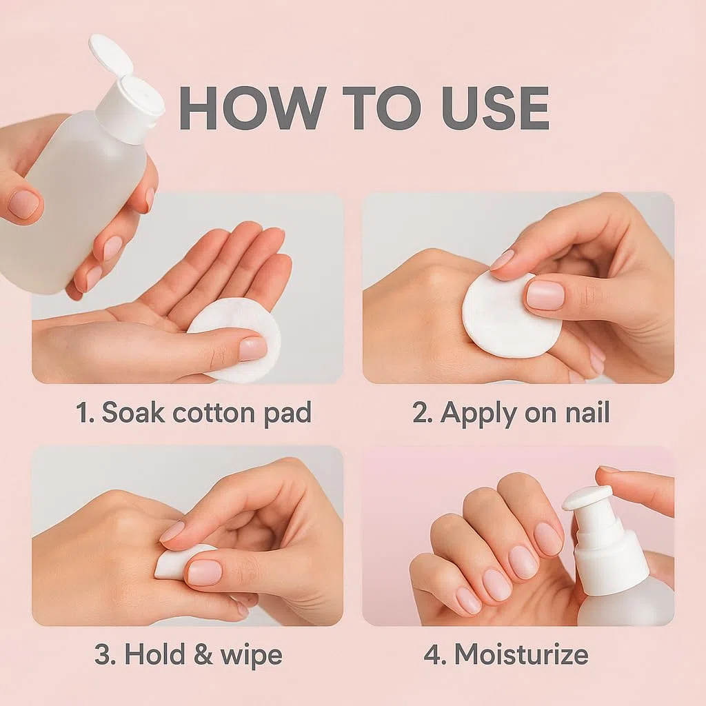 GiDeli Dissolvant pour vernis à ongles - 3 x 10 l - Nettoyant professionnel pour ongles Soak-Off Gel et UV - Enlèvement délicat et fiable du vernis à ongles - Pour salon de manucure