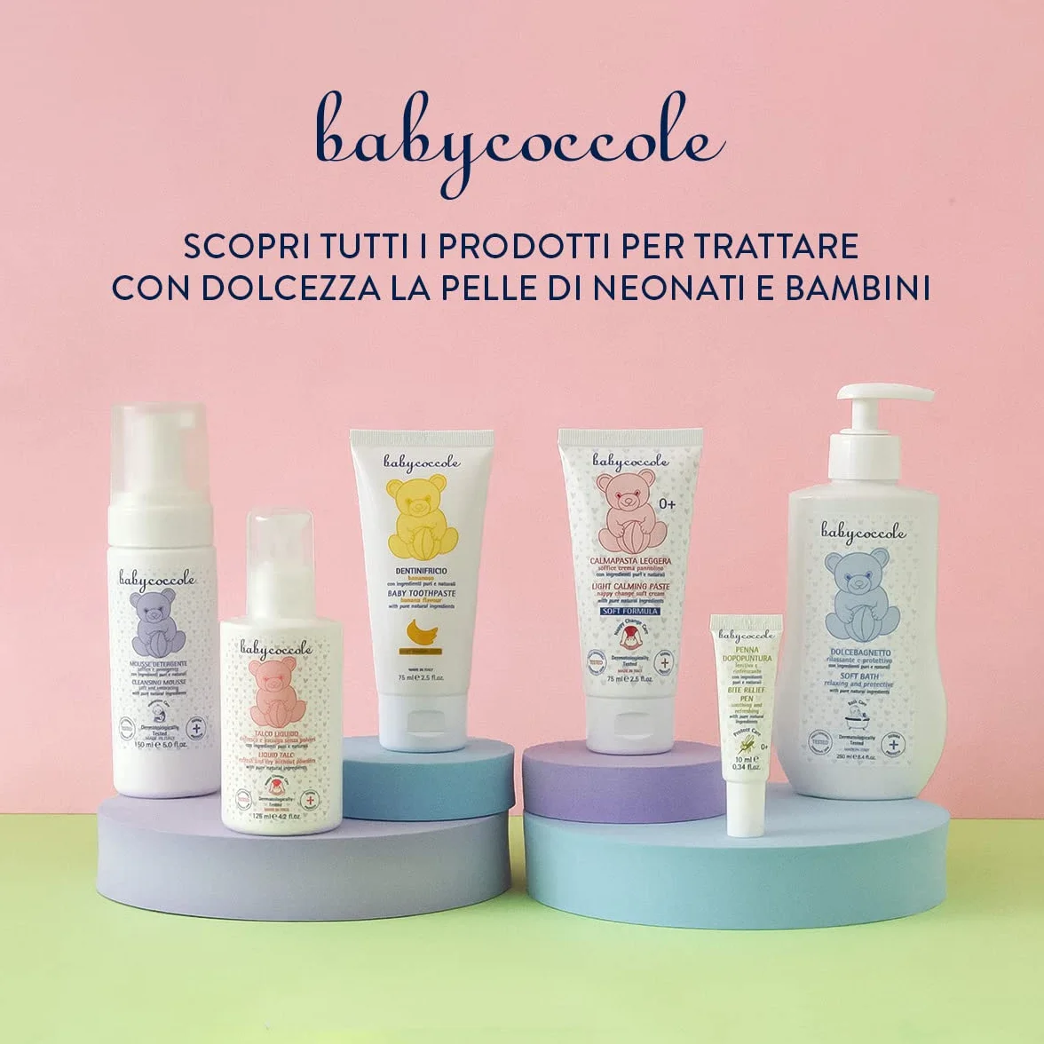 Babycoccole BABY Colonia - Parfum pour enfants et nouveau-nés - Idée cadeau - Léger, frais, délicat - Ingrédients naturels - Testé dermatologiquement pour peaux sensibles - 50 ml
